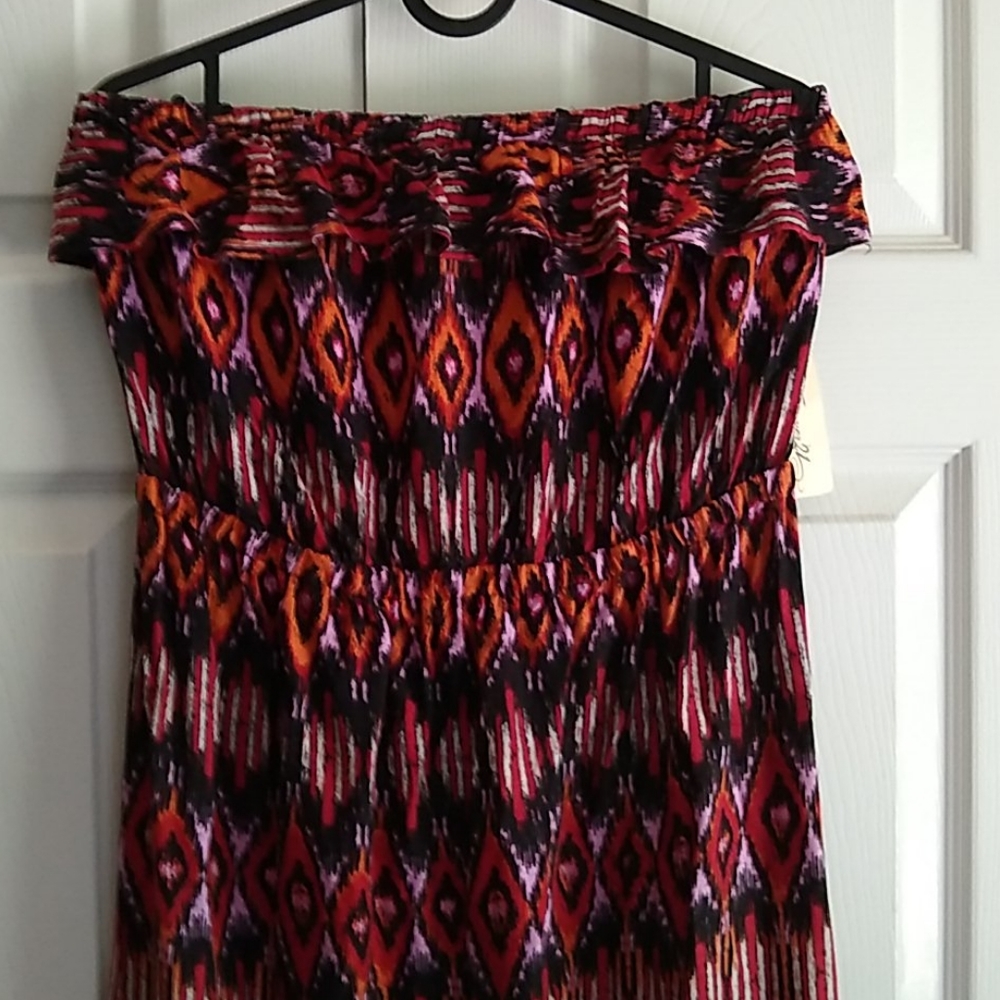 Forever 21 maxi sleeve less size large - Picture 6 of 8
